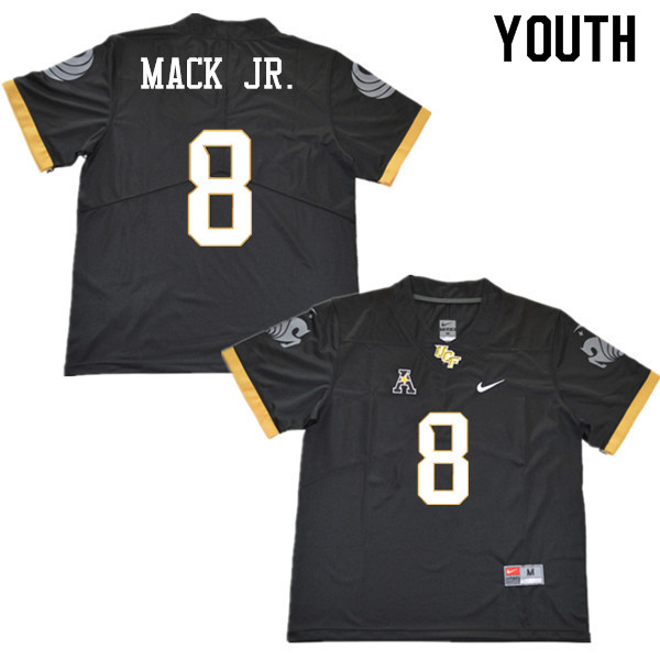 Youth #8 Darriel Mack Jr. UCF Knights College Football Jerseys Sale-Black